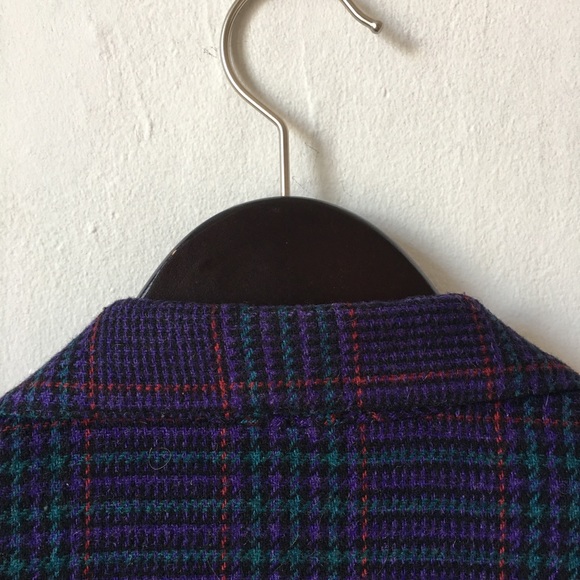 1980s Vintage Wool Blazer - Gary Petites - Picture 5 of 5